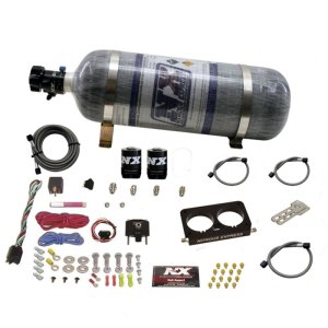 Ford Mustang Nitrous Oxide Injection System Kit - Nitrous Express - 4 Valve with Composite Bottle - `96-`04
